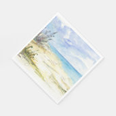 Am Meer von Neapel Serviette (Ecke)