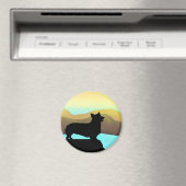 Am Meer walisischer Corgi Magnet (In Situ (Geschirrspüler))