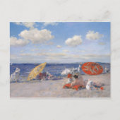 Am Meer, William Chase Postkarte (Vorderseite)