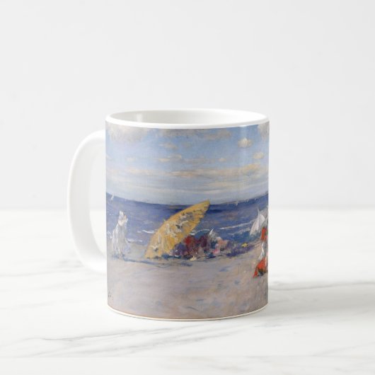 Am Meer, William Merritt Chase Kaffeetasse (Vorderseite Links)