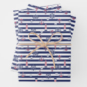 Am Meeresmuster Geschenkpapier Set (Beispiel)