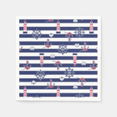 Am Meeresmuster Serviette (Vorderseite)