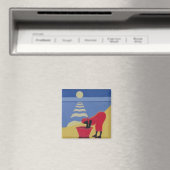 Am Meeresufer 1998 Magnet (In Situ (Geschirrspüler))
