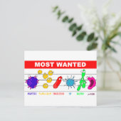 Am meisten Gewollt Postkarte (Stehend Vorderseite)