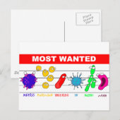 Am meisten Gewollt Postkarte (Vorne/Hinten)