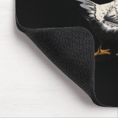 Am meisten sieht man sich selbst als Aufkleber Mousepad (Ecke)