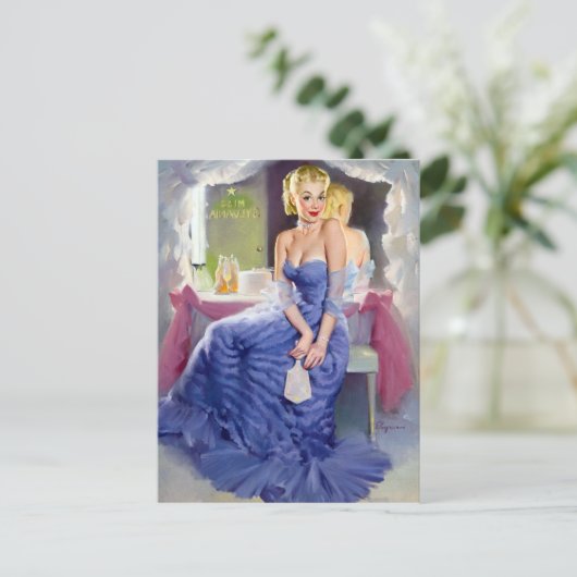 Am Mirror-Button nach oben Postkarte (Stehend Vorderseite)