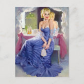 Am Mirror-Button nach oben Postkarte (Vorderseite)