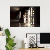 Am Morgen Poster (Heimbüro)