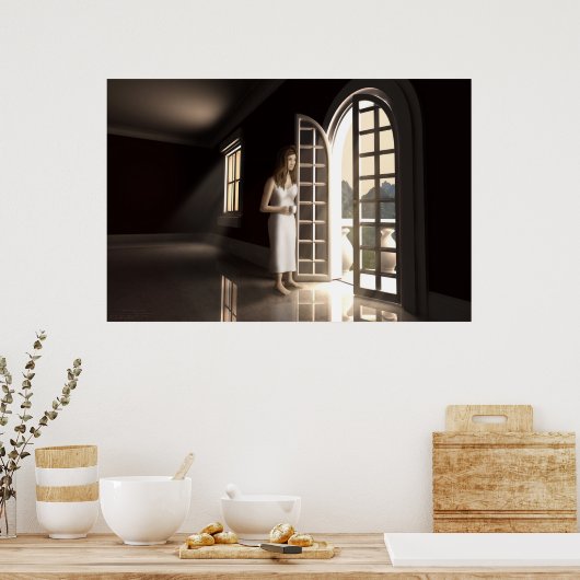 Am Morgen Poster (Küche)