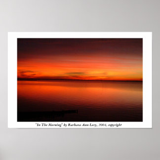 Am Morgen von Barbara Levy, 2004, Urheberrecht Poster