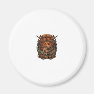 Am Nacht Fürchte Mich Pug Halloween Mond_1 Magnet