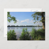 Am Natursee Postkarte (Vorne/Hinten)