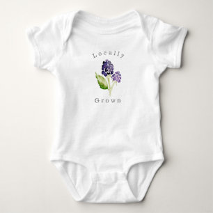 Am Ort angebaute Bio Frucht des BlackBerry-Duo- Baby Strampler