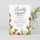 Am Ort gewachsener Bauers-Markt verbindet Einladung (Stehend Vorderseite)