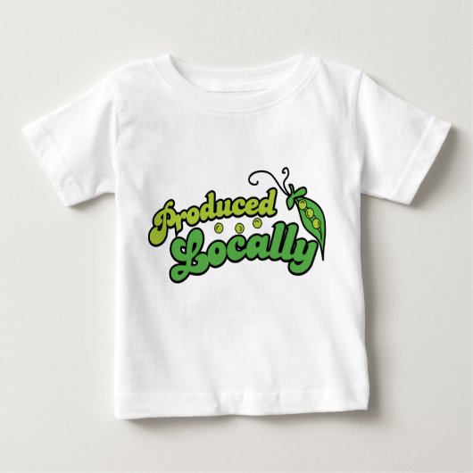 Am Ort produziert Baby T-shirt (Vorderseite)