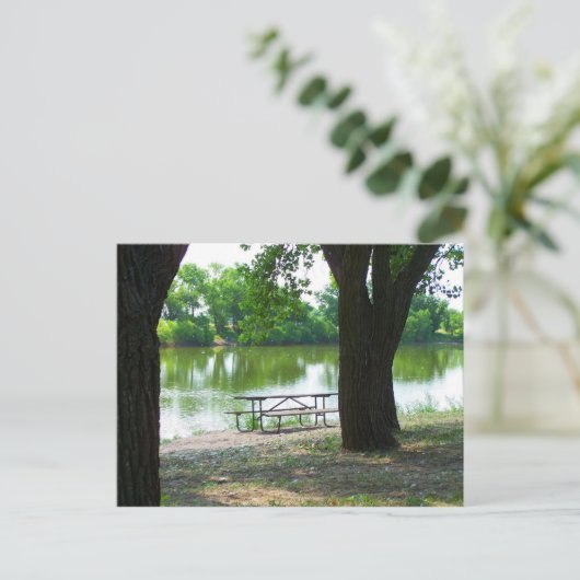 AM PARK POSTKARTE (Stehend Vorderseite)