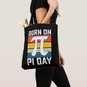 Am Pi-Tag Geboren Geburtstag Mathematik Mathe Tasche