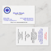 am Platz, Klemme Hirsch, Vizepräsident, PO-Kasten… Visitenkarte (Vorne/Hinten)