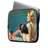 Am Pool Laptopschutzhülle (Vorderseite Links)