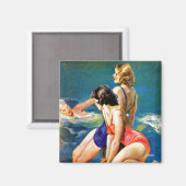 Am Pool Magnet (Vorderseite/Rückseite)