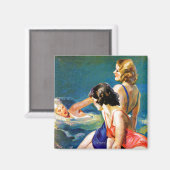 Am Pool Magnet (Vorderseite/Rückseite)