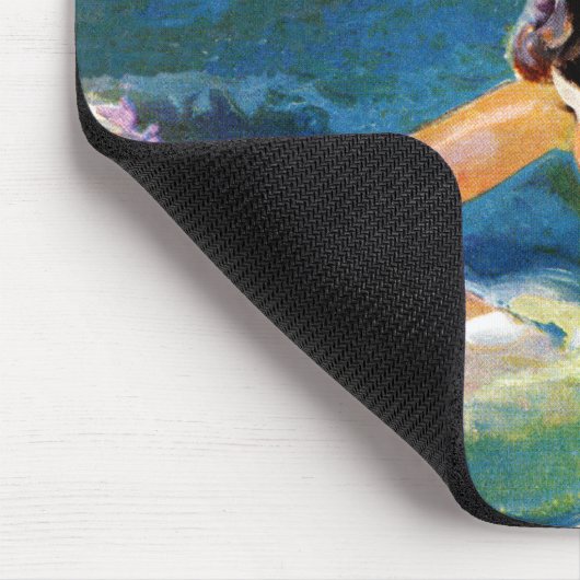 Am Pool Mousepad (Ecke)