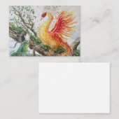 Am Power des Phönix Mitteilungskarte (Vorne/Hinten)