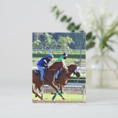 Am Races Postcard Postkarte (Stehend Vorderseite)