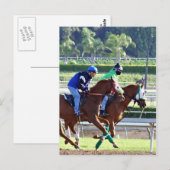 Am Races Postcard Postkarte (Vorne/Hinten)