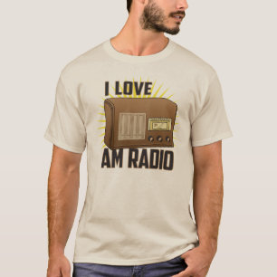 AM RADIO-Tee-Hemd T-Shirt