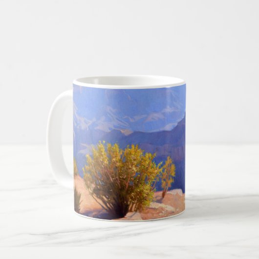 Am Rand der Forever-Kaffee-Tasse Kaffeetasse (Vorderseite Links)