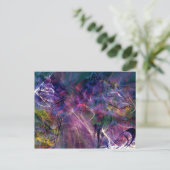 Am Rand des Universums Postkarte (Stehend Vorderseite)