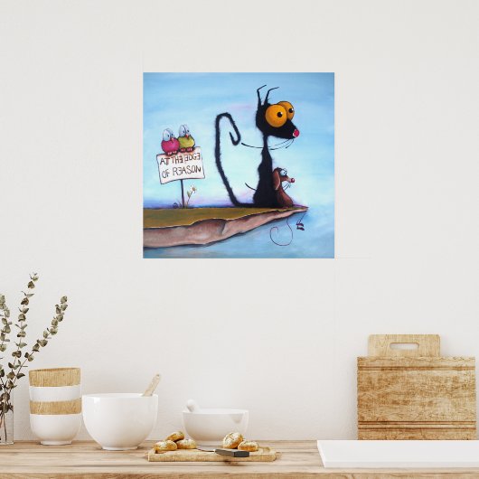 Am Rande der Vernunft Poster (Küche)