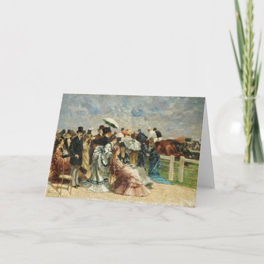 Am Rande des Rennens | Louis Abel-Truchet Karte (Vorderseite)