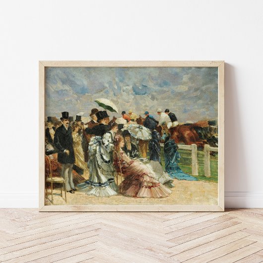 Am Rande des Rennens | Louis Abel-Truchet Poster