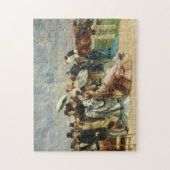 Am Rande des Rennens | Louis Abel-Truchet Puzzle (Vertikal)