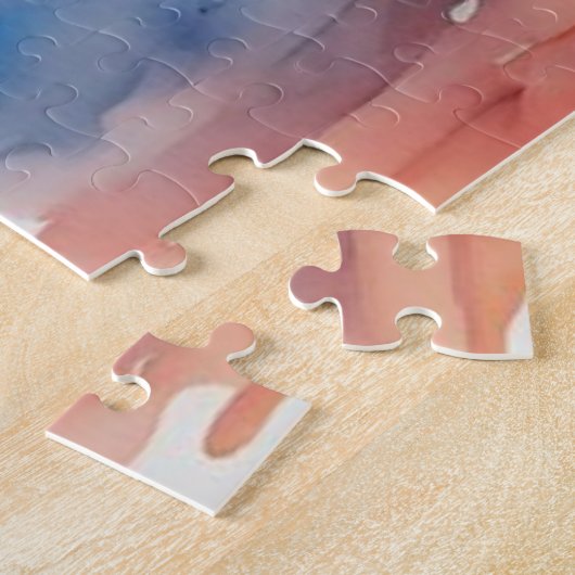 Am Rande eines Märchens: ein Mädchen und ein Wolf Puzzle (Seite)