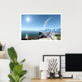 Am Rande von Fresia Poster (Heimbüro)