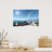 Am Rande von Fresia Poster (Küche)