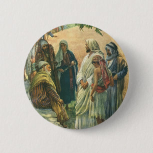 Am Sabbath arbeiten, Vintage Religion Button