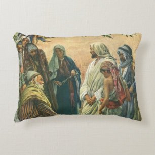 Am Sabbath arbeiten, Vintage Religion Dekokissen