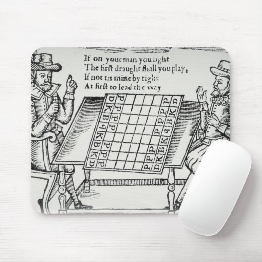 Am Schach-Brett Mousepad (Mit Mouse)