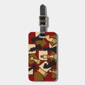 Am Schach-Stück-Gepäckanhänger Gepäckanhänger (Vorderseite vertikal)