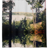 Am See Duschvorhang (Vorderseite)