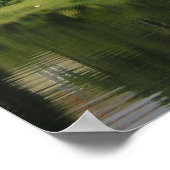 Am See im schwarzen Wald Poster (Ecke)