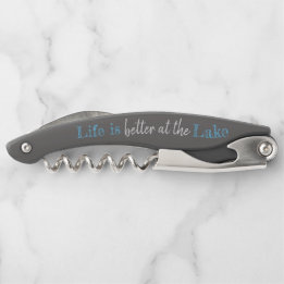 AM SEE IST DAS NÜCHENLEBEN BESSER KELLNERMESSER