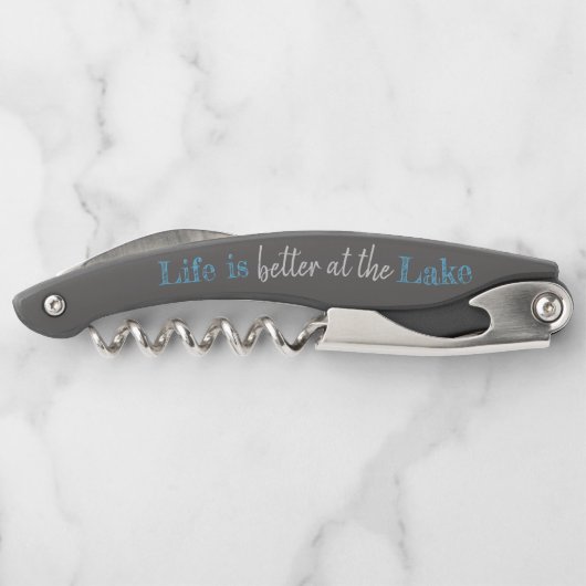 AM SEE IST DAS NÜCHENLEBEN BESSER KELLNERMESSER (Rückseite)