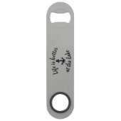 AM SEE IST DAS NÜCHENLEBEN BESSER | SPEED FLASCHENÖFFNER (Vorderseite)