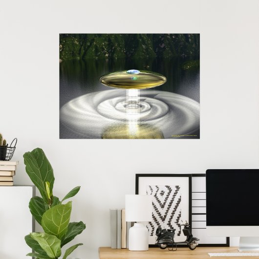 Am See Poster (Heimbüro)